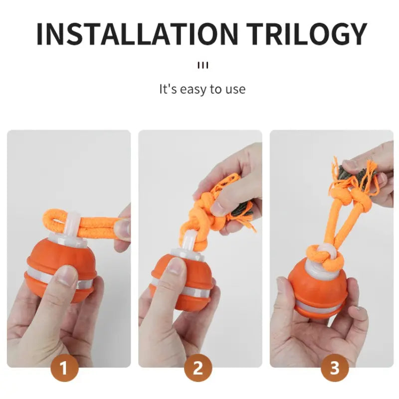 Elevate Your Dog's Playtime with the Smart Rolling Ball Toy - Fun, Stimulation & Boredom Relief!