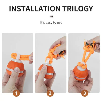 Elevate Your Dog's Playtime with the Smart Rolling Ball Toy - Fun, Stimulation & Boredom Relief!